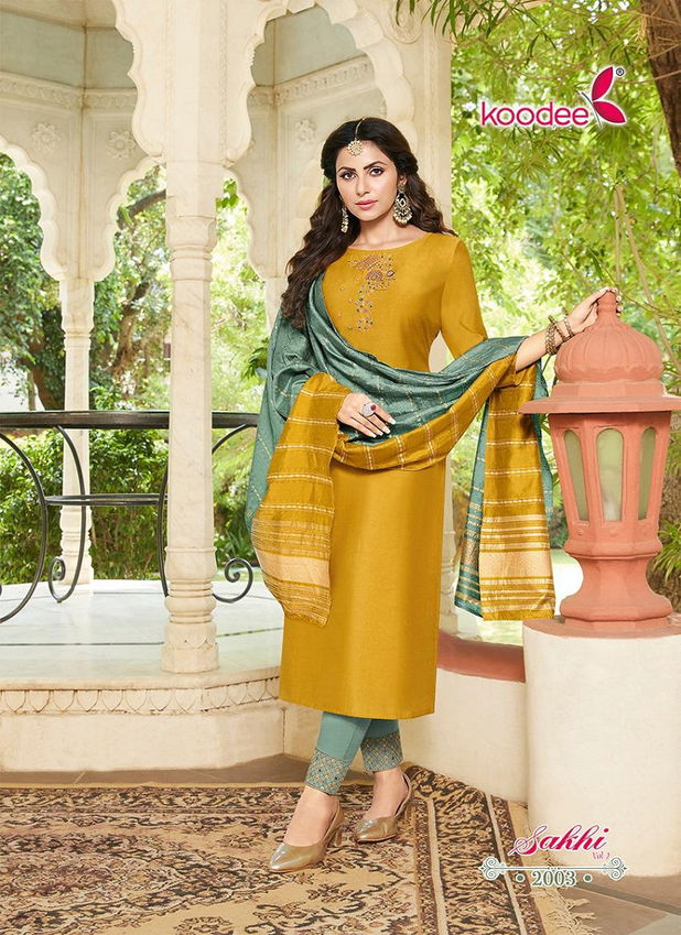 Sakhi 2 By Koodee Readymade Salwar Suit Catalog